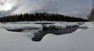 Finnische Flusslandschaft