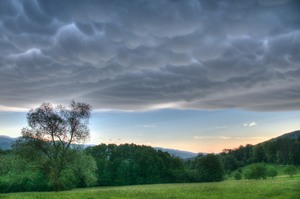 Mammatuswolken