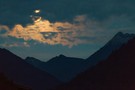 Mondaufgang in den Gailtaler Alpen