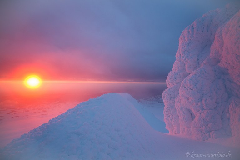 Mitternacht auf dem Snaeffelsjökull