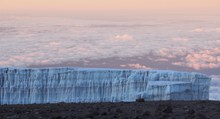 Schnee auf dem Kilimandscharo