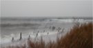 frisch gewischte Ostsee bei Herbstwetter