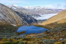 Morgennebel am kleinen See