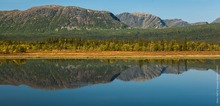 Blick auf das Marsfjäll