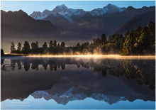 Lake Matheson ...