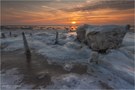 Eisiges Wattenmeer