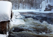 An der alten Mühle an der Oulanka