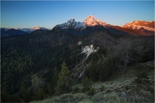 Watzmann im Frühling