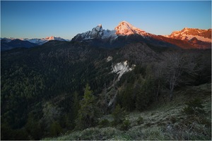 Watzmann im Frühling