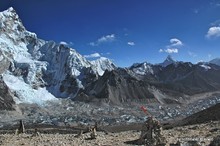 Nuptse und Ama Dablam