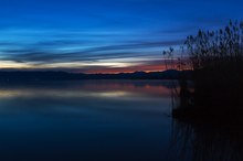 Sonnenaufgang am Bodensee