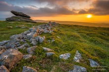 Irishman`s Wall im Dartmoor