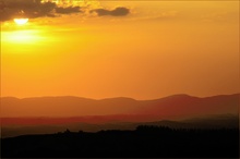 Abendhimmel über der Crete