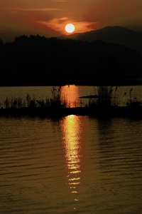 Sonnenaufgang am Obersee