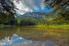 Ein kleiner erfrischender Bergsee
