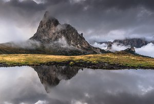 Wieder mal wolkenverhangen