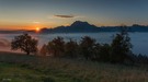 Oben blau unten grau, die Nebeltage kommen