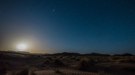 Mondaufgang in der Wüste