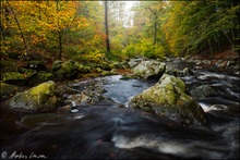 Hoegne in den ersten Herbstfarben