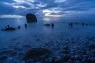 Rügen, blaue Stunde