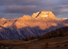 Abendlicher Blick auf den Sorapis