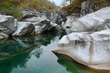 Herbst an der Verzasca