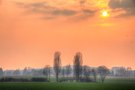 Abendstimmung an der Vechte in Schüttorf