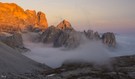 Die Berge glühen ...