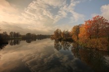 Spätherbst in der Kasseler Fuldaaue