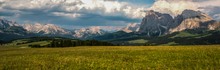 Blick von der Seiseralm....