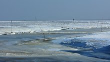 Vereistes Wattenmeer