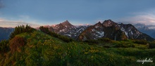 Abendstimmung auf dem Freikopf