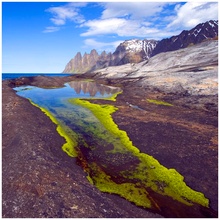 Meerwasserpool auf Senja