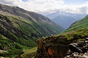 Blick ins kleine Fleißtal in Kärnten