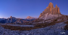 Morgen in den Sextener Dolomiten