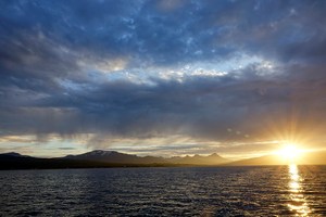 Mitternachtssonne in Nordnorwegen