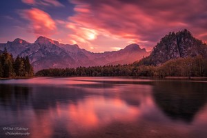 ~Abendstimmung am Almsee~