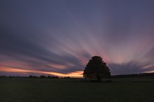 Sonnenuntergang bei mir