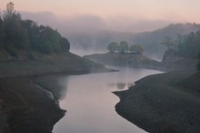 Wuppertalsperre im Nebel