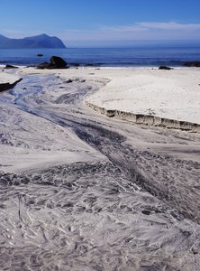 Sandmalereien im Überfluss.