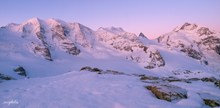 Silberschloss über dem Engadin