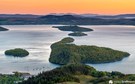 Sonnenuntergang Loch Lomond NP