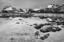 Wasser und Berge