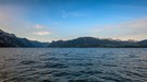 Frühmorgens beim fischen