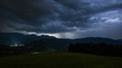 Gewitterstimmung in den Bergen.