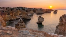 Abendsonne an der Algarve