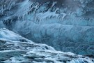 Farben und Formen des isländischen Winters