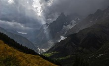 Grat zum Mont Blanc