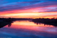 ~ Morgendämmerung an der Elbe ~