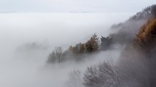 Versunken im Wolkenmeer